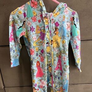 Posh Peanut Disney Princess Hooded Romper 12/18 months. Sold out bamboo